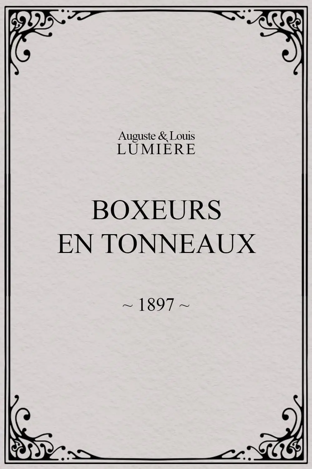 Boxers in Barrels