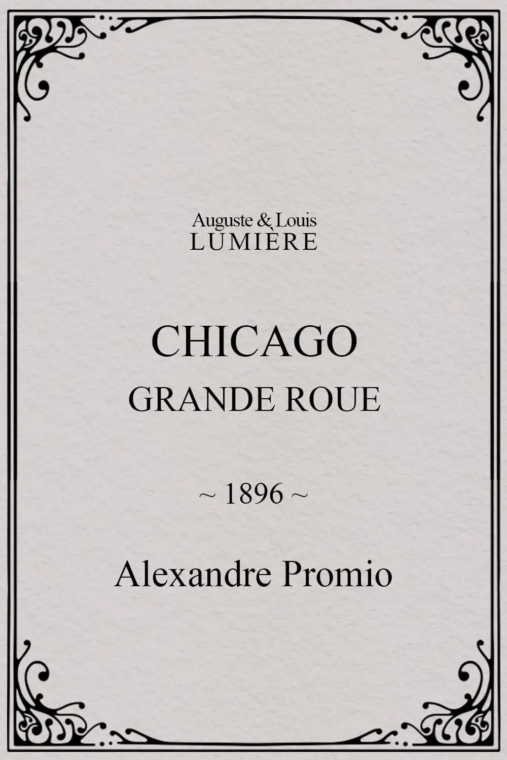 Chicago, Grande Roue