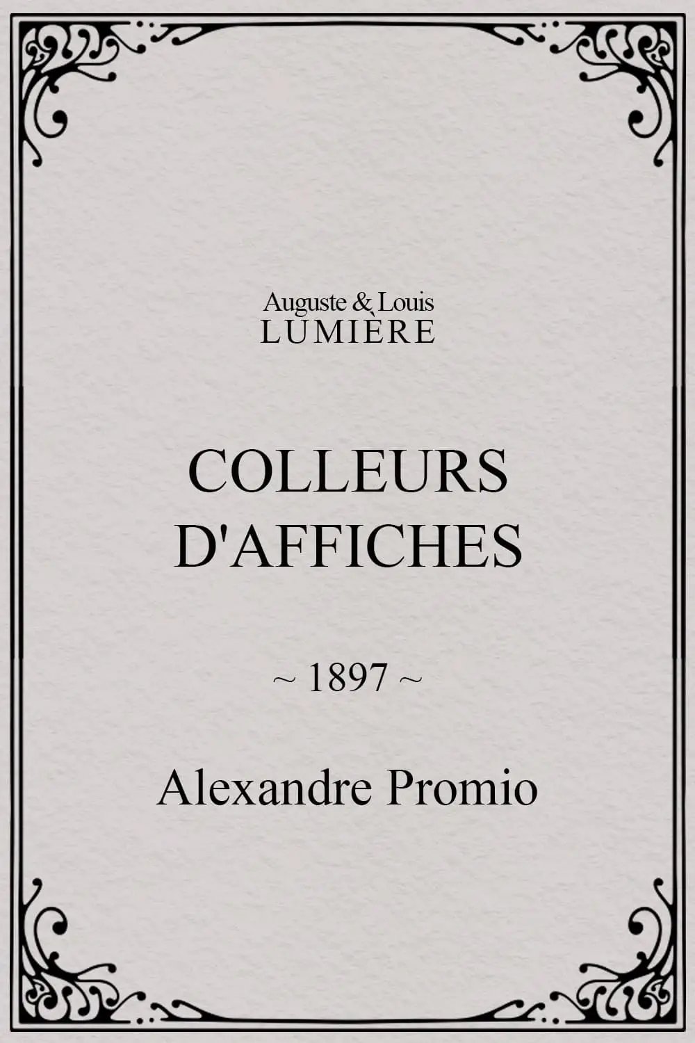 Colleurs d'affiches
