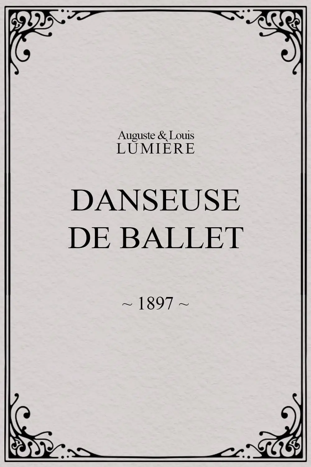 Danseuse de ballet