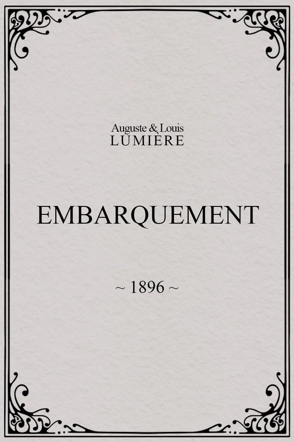 Evian: Embarquement