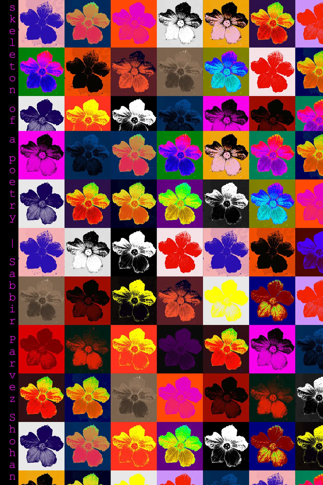 skeleton of a poetry