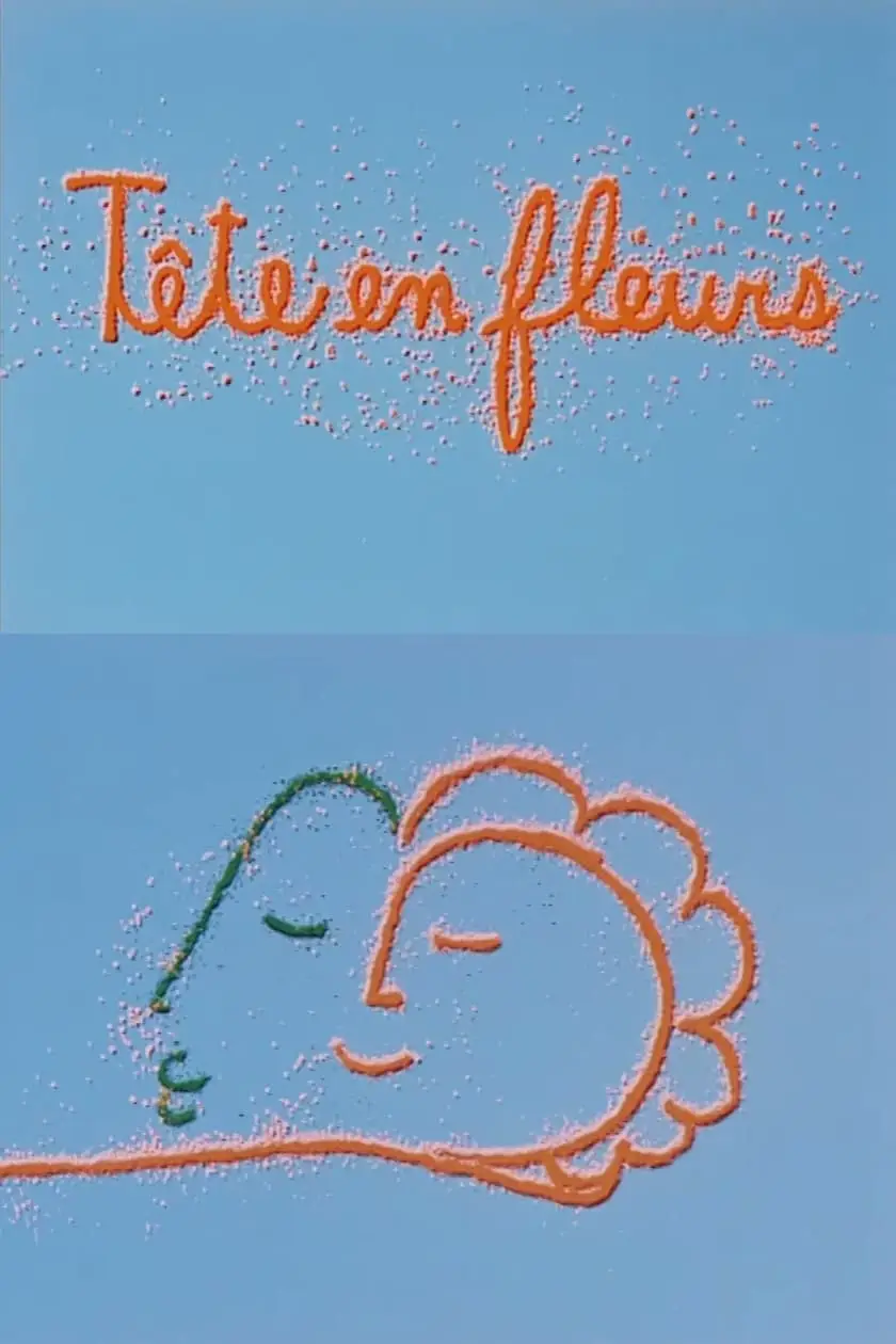 Tête en fleurs
