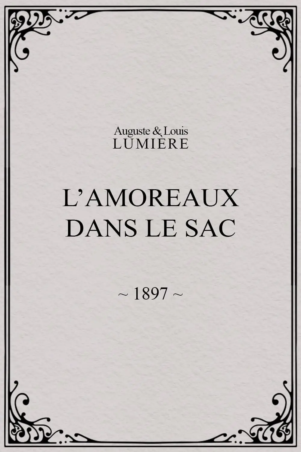 The Lover in the Bag